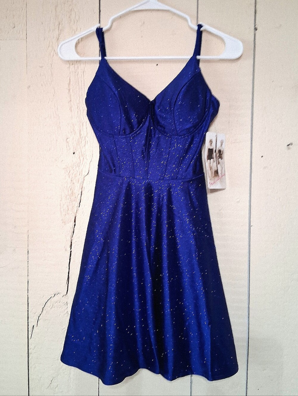 Honey & Rosie Sparkly Corset Lace Back